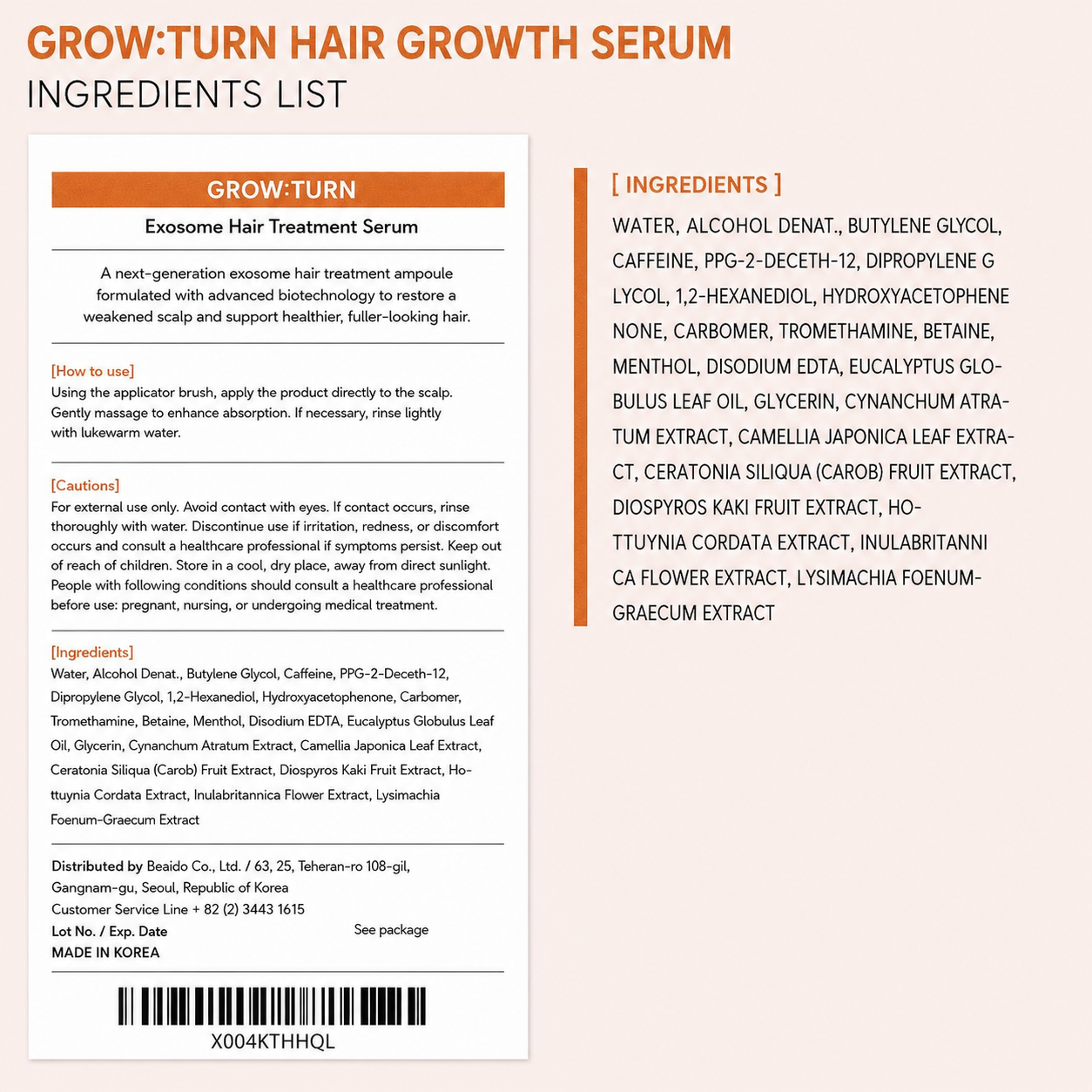 Grow:Turn Ampule